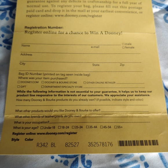 Authentic Dooney & Bourke Small Lexington Shopper - Picture 9 of 10